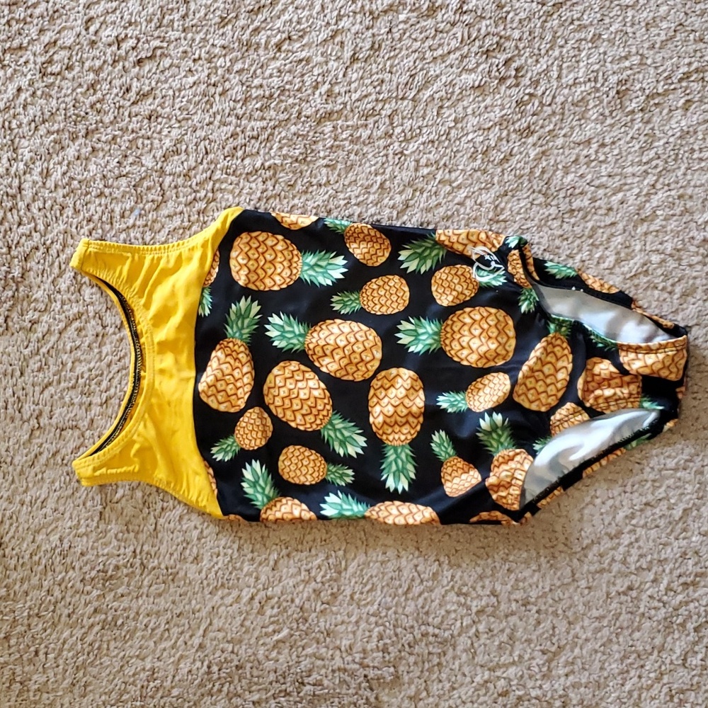 Pineapple leotard